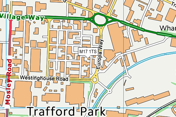 M17 1TS map - OS VectorMap District (Ordnance Survey) M17 1TS map - OS VectorMap District (Ordnance Survey)