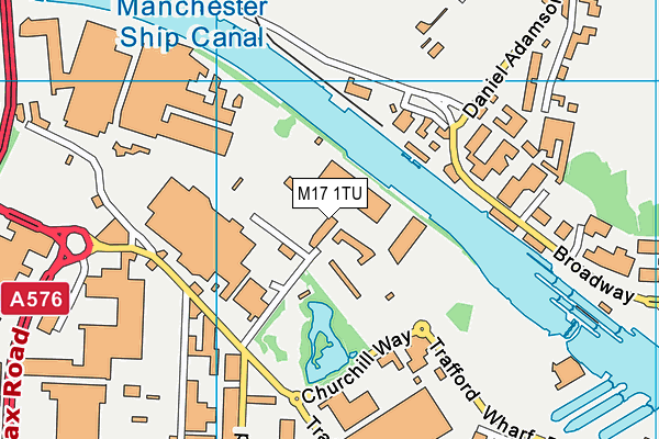 M17 1TU map - OS VectorMap District (Ordnance Survey) M17 1TU map - OS VectorMap District (Ordnance Survey)