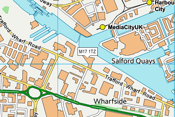 M17 1TZ map - OS VectorMap District (Ordnance Survey) M17 1TZ map - OS VectorMap District (Ordnance Survey)