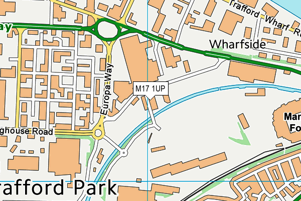 M17 1UP map - OS VectorMap District (Ordnance Survey) M17 1UP map - OS VectorMap District (Ordnance Survey)
