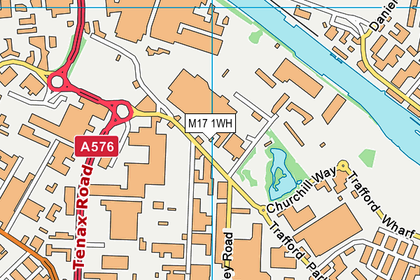 M17 1WH map - OS VectorMap District (Ordnance Survey) M17 1WH map - OS VectorMap District (Ordnance Survey)