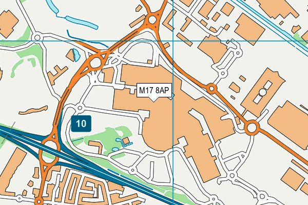 M17 8AP map - OS VectorMap District (Ordnance Survey) M17 8AP map - OS VectorMap District (Ordnance Survey)