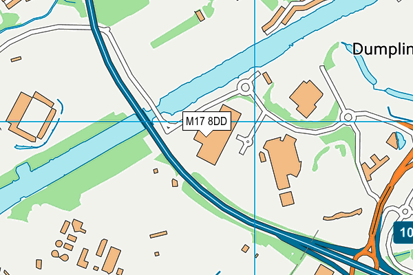 M17 8DD map - OS VectorMap District (Ordnance Survey) M17 8DD map - OS VectorMap District (Ordnance Survey)
