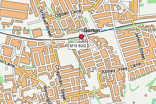 M18 8GQ map - OS VectorMap District (Ordnance Survey) M18 8GQ map - OS VectorMap District (Ordnance Survey)