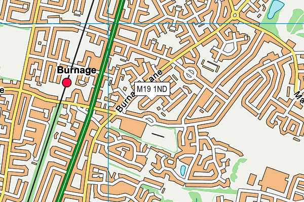 M19 1ND map - OS VectorMap District (Ordnance Survey) M19 1ND map - OS VectorMap District (Ordnance Survey)