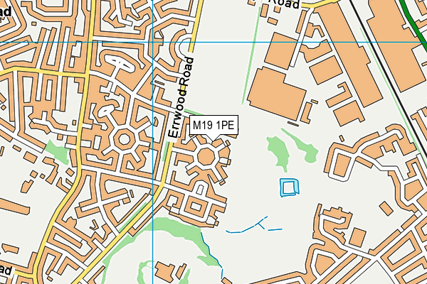 M19 1PE map - OS VectorMap District (Ordnance Survey) M19 1PE map - OS VectorMap District (Ordnance Survey)