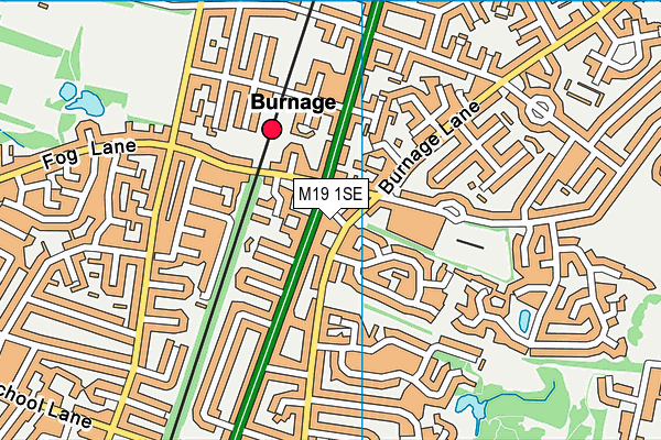 M19 1SE map - OS VectorMap District (Ordnance Survey) M19 1SE map - OS VectorMap District (Ordnance Survey)