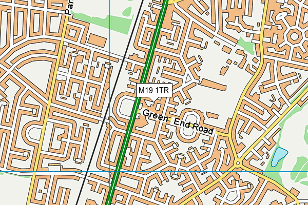 M19 1TR map - OS VectorMap District (Ordnance Survey) M19 1TR map - OS VectorMap District (Ordnance Survey)