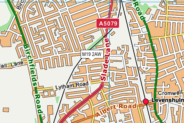 M19 2AW map - OS VectorMap District (Ordnance Survey) M19 2AW map - OS VectorMap District (Ordnance Survey)