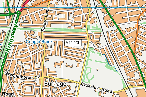 M19 2GL map - OS VectorMap District (Ordnance Survey) M19 2GL map - OS VectorMap District (Ordnance Survey)