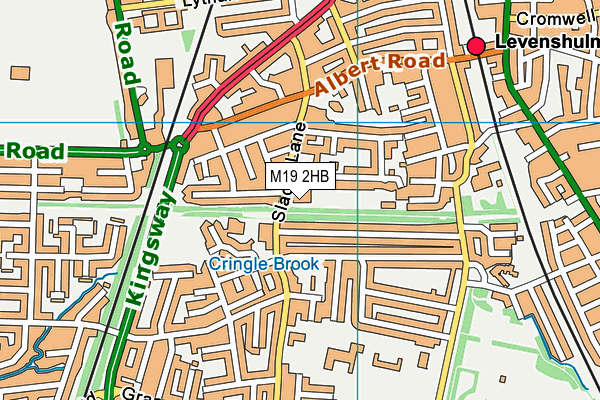 M19 2HB map - OS VectorMap District (Ordnance Survey) M19 2HB map - OS VectorMap District (Ordnance Survey)