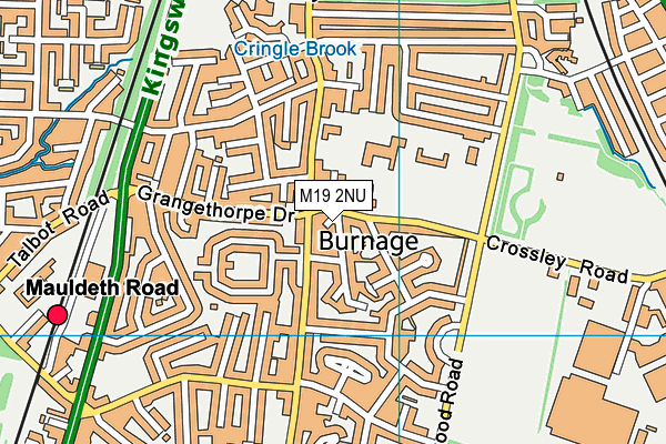 M19 2NU map - OS VectorMap District (Ordnance Survey) M19 2NU map - OS VectorMap District (Ordnance Survey)