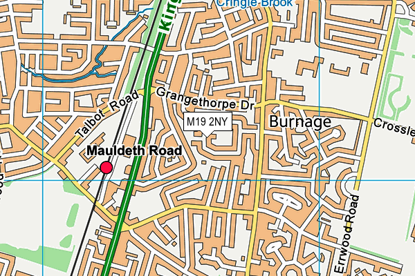 M19 2NY map - OS VectorMap District (Ordnance Survey) M19 2NY map - OS VectorMap District (Ordnance Survey)