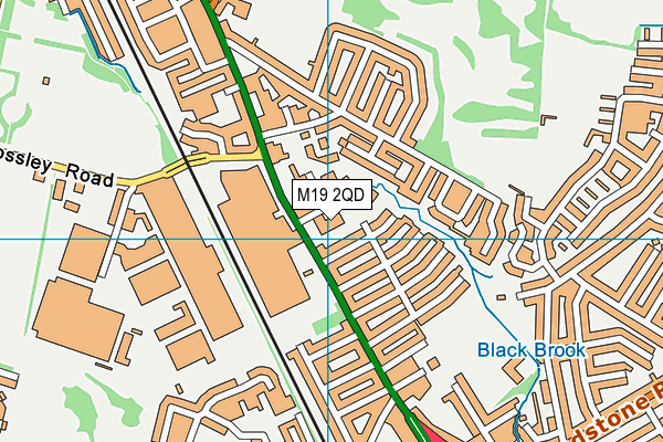 M19 2QD map - OS VectorMap District (Ordnance Survey) M19 2QD map - OS VectorMap District (Ordnance Survey)