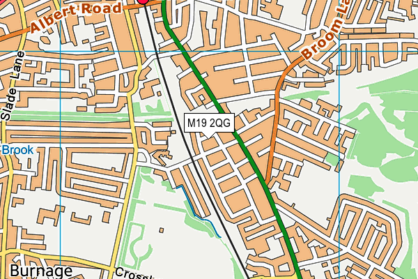 M19 2QG map - OS VectorMap District (Ordnance Survey) M19 2QG map - OS VectorMap District (Ordnance Survey)