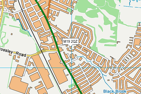 M19 2QZ map - OS VectorMap District (Ordnance Survey) M19 2QZ map - OS VectorMap District (Ordnance Survey)