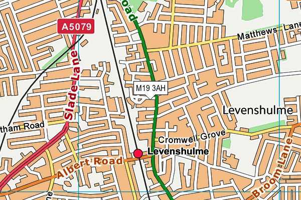 M19 3AH map - OS VectorMap District (Ordnance Survey) M19 3AH map - OS VectorMap District (Ordnance Survey)