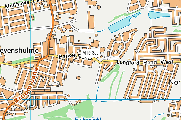 M19 3JJ map - OS VectorMap District (Ordnance Survey) M19 3JJ map - OS VectorMap District (Ordnance Survey)