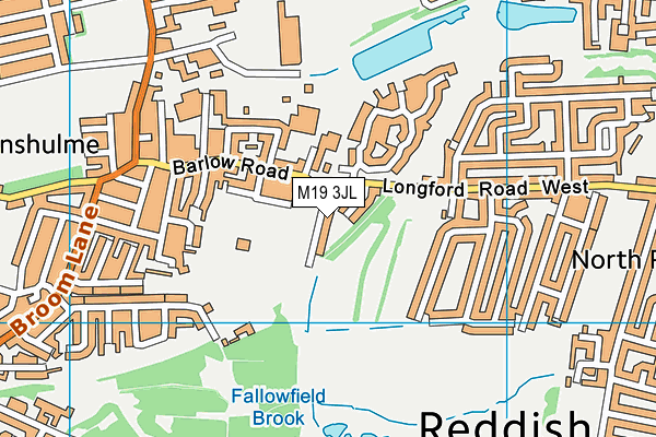 M19 3JL map - OS VectorMap District (Ordnance Survey) M19 3JL map - OS VectorMap District (Ordnance Survey)