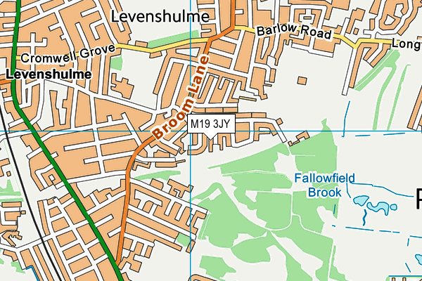 M19 3JY map - OS VectorMap District (Ordnance Survey) M19 3JY map - OS VectorMap District (Ordnance Survey)