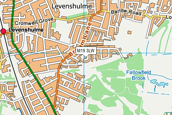 M19 3LW map - OS VectorMap District (Ordnance Survey) M19 3LW map - OS VectorMap District (Ordnance Survey)