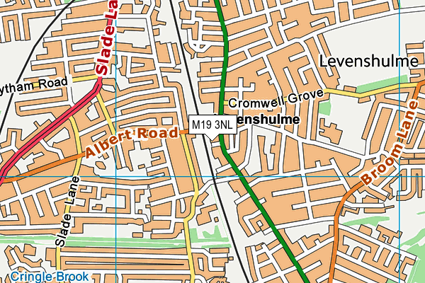 M19 3NL map - OS VectorMap District (Ordnance Survey) M19 3NL map - OS VectorMap District (Ordnance Survey)
