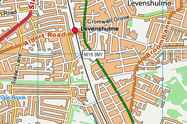 M19 3NY map - OS VectorMap District (Ordnance Survey) M19 3NY map - OS VectorMap District (Ordnance Survey)