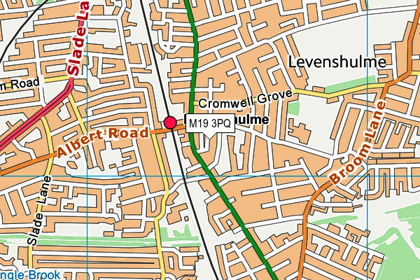 M19 3PQ map - OS VectorMap District (Ordnance Survey) M19 3PQ map - OS VectorMap District (Ordnance Survey)