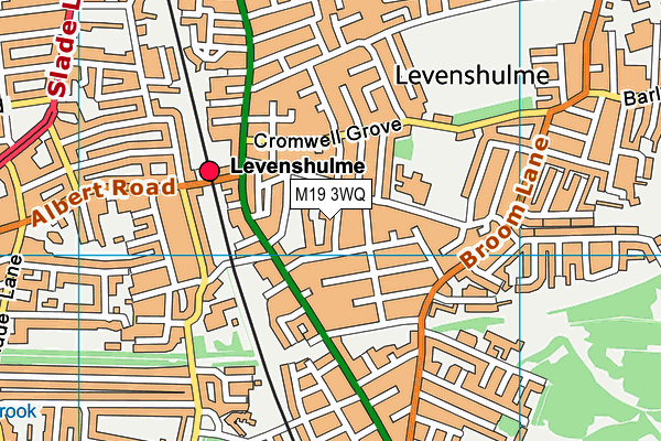 M19 3WQ map - OS VectorMap District (Ordnance Survey) M19 3WQ map - OS VectorMap District (Ordnance Survey)
