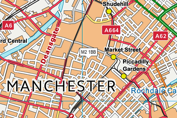 M2 1BB map - OS VectorMap District (Ordnance Survey) M2 1BB map - OS VectorMap District (Ordnance Survey)
