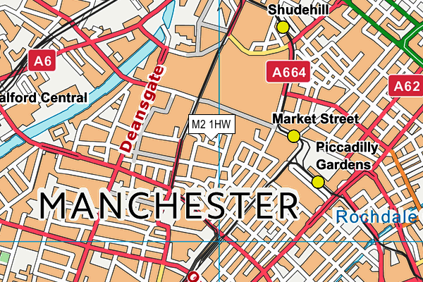 M2 1HW map - OS VectorMap District (Ordnance Survey) M2 1HW map - OS VectorMap District (Ordnance Survey)