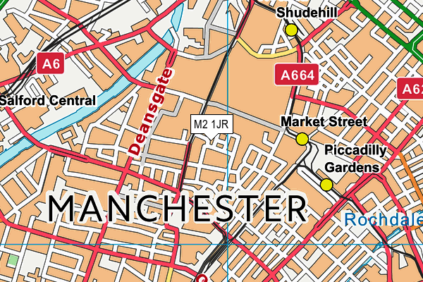 M2 1JR map - OS VectorMap District (Ordnance Survey) M2 1JR map - OS VectorMap District (Ordnance Survey)