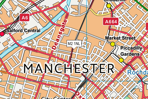 M2 1NL map - OS VectorMap District (Ordnance Survey) M2 1NL map - OS VectorMap District (Ordnance Survey)