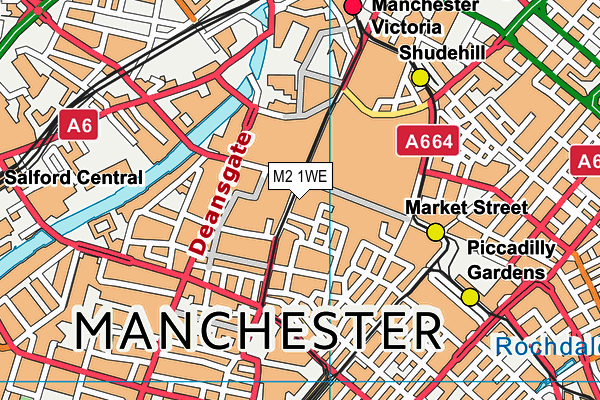 M2 1WE map - OS VectorMap District (Ordnance Survey) M2 1WE map - OS VectorMap District (Ordnance Survey)