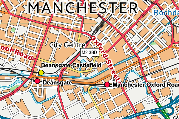 M2 3BD map - OS VectorMap District (Ordnance Survey) M2 3BD map - OS VectorMap District (Ordnance Survey)