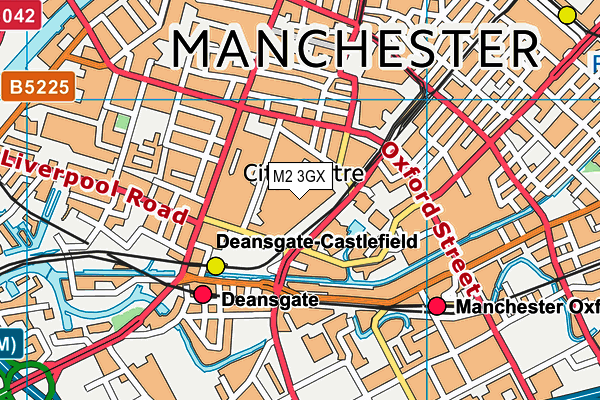M2 3GX map - OS VectorMap District (Ordnance Survey) M2 3GX map - OS VectorMap District (Ordnance Survey)