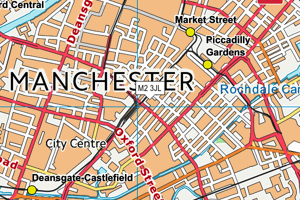 M2 3JL map - OS VectorMap District (Ordnance Survey) M2 3JL map - OS VectorMap District (Ordnance Survey)