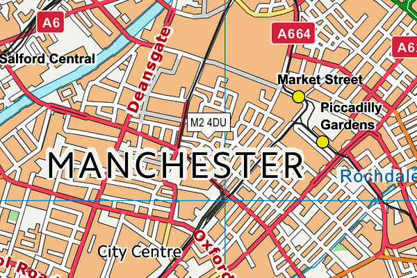M2 4DU map - OS VectorMap District (Ordnance Survey) M2 4DU map - OS VectorMap District (Ordnance Survey)