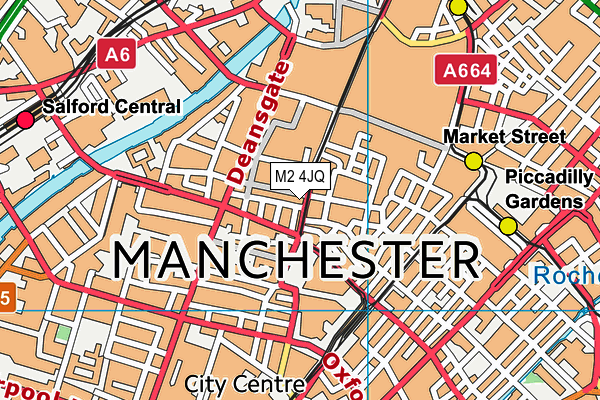 M2 4JQ map - OS VectorMap District (Ordnance Survey) M2 4JQ map - OS VectorMap District (Ordnance Survey)