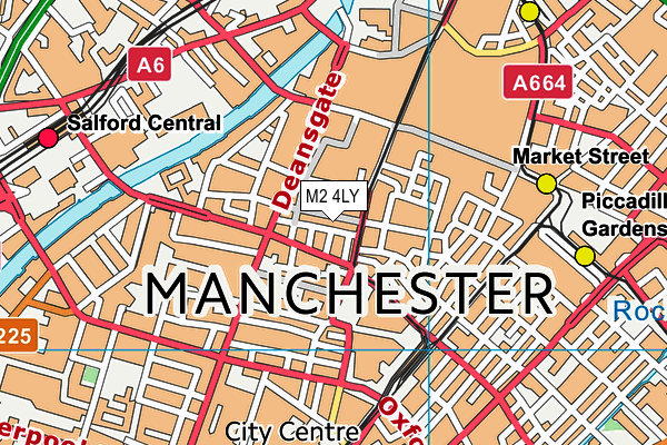 M2 4LY map - OS VectorMap District (Ordnance Survey) M2 4LY map - OS VectorMap District (Ordnance Survey)