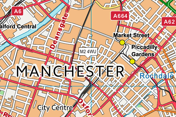 M2 4WU map - OS VectorMap District (Ordnance Survey) M2 4WU map - OS VectorMap District (Ordnance Survey)