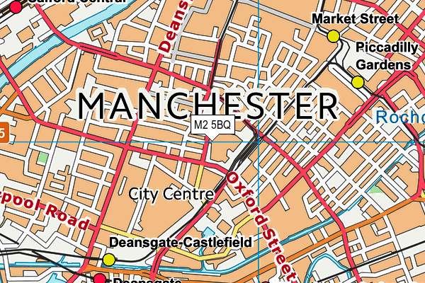 M2 5BQ map - OS VectorMap District (Ordnance Survey) M2 5BQ map - OS VectorMap District (Ordnance Survey)