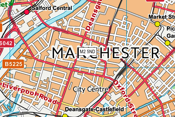 M2 5ND map - OS VectorMap District (Ordnance Survey) M2 5ND map - OS VectorMap District (Ordnance Survey)