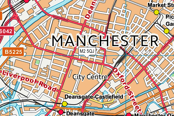 M2 5QJ map - OS VectorMap District (Ordnance Survey) M2 5QJ map - OS VectorMap District (Ordnance Survey)
