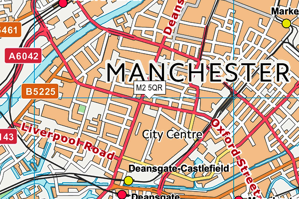 M2 5QR map - OS VectorMap District (Ordnance Survey) M2 5QR map - OS VectorMap District (Ordnance Survey)