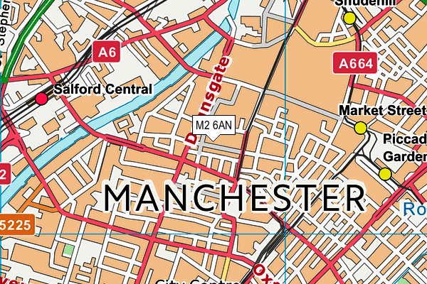 M2 6AN map - OS VectorMap District (Ordnance Survey) M2 6AN map - OS VectorMap District (Ordnance Survey)