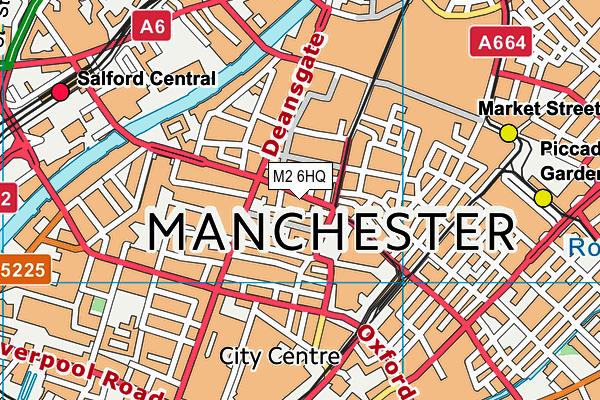 M2 6HQ map - OS VectorMap District (Ordnance Survey) M2 6HQ map - OS VectorMap District (Ordnance Survey)