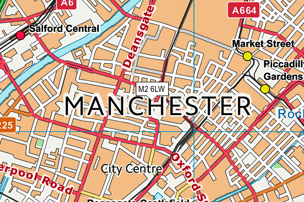 M2 6LW map - OS VectorMap District (Ordnance Survey) M2 6LW map - OS VectorMap District (Ordnance Survey)