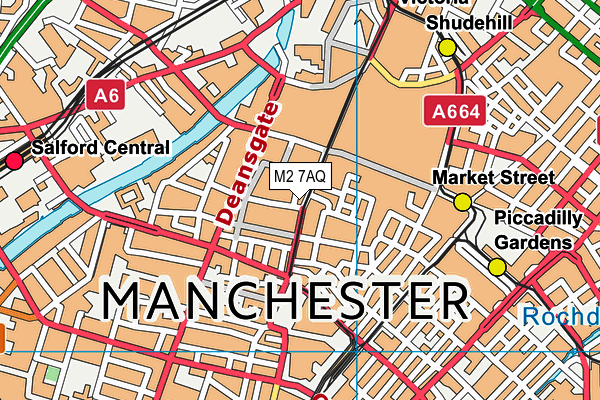 M2 7AQ map - OS VectorMap District (Ordnance Survey) M2 7AQ map - OS VectorMap District (Ordnance Survey)
