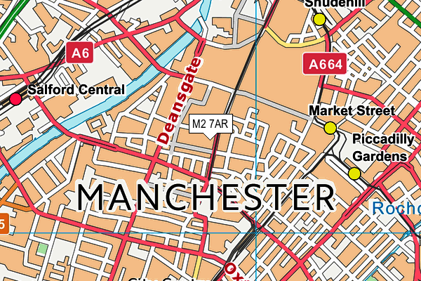 M2 7AR map - OS VectorMap District (Ordnance Survey) M2 7AR map - OS VectorMap District (Ordnance Survey)